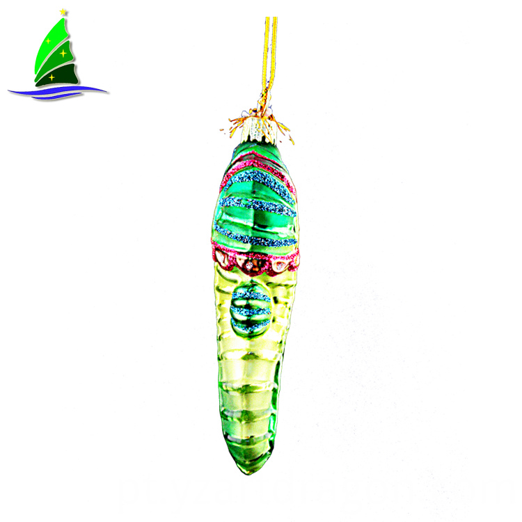 Ornamentos de vidro baratos personalizados especiais Special Custom Cheap Glass Ornaments